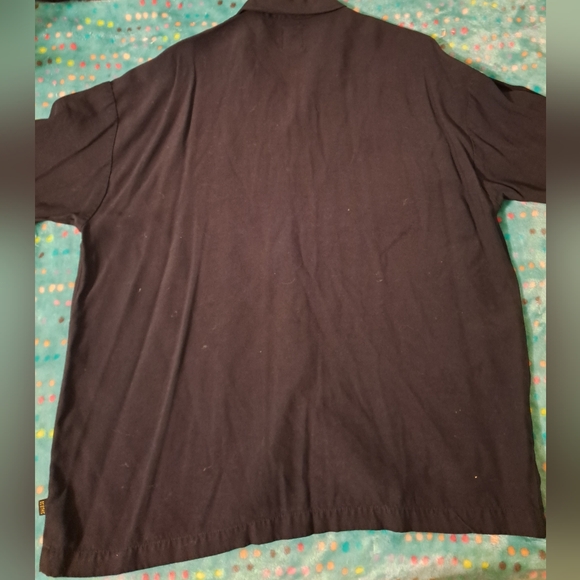 Vintage Tonic by BC Ethic silky bowling tee.  Red and Black size Large - Picture 7 of 7